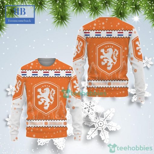 Netherlands National Football Team World Cup 2022 Qatar Ugly Christmas Sweater