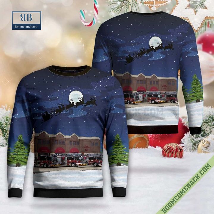 New Jersey, Mount Laurel Fire Department Ugly Christmas Sweater