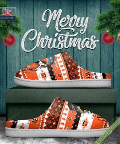 nfl cincinnati bengals christmas indoor slip on slippers 5 2UHYr