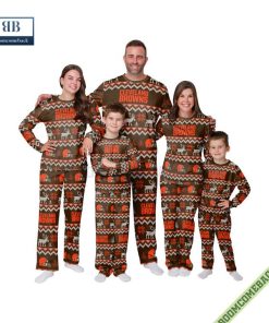 NFL Cleveland Browns Family Pajamas Set