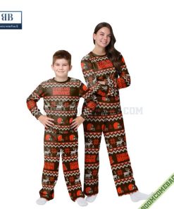 nfl cleveland browns family pajamas set 7 UAPiP