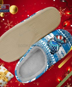 nfl detroit lions christmas indoor slip on slippers 3 SXJyl