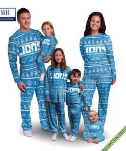NFL Detroit Lions Family Pajamas Set