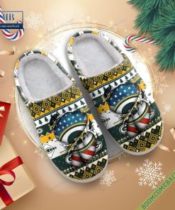 NFL Green Bay Packers Christmas Indoor Slip On Slippers