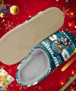 nfl jacksonville jaguars christmas indoor slip on slippers 3 KBWaw