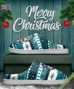nfl jacksonville jaguars christmas indoor slip on slippers 5 NVo5i