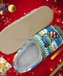 nfl los angeles chargers christmas indoor slip on slippers 3 pCH3R