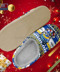 nfl los angeles rams christmas indoor slip on slippers 3 N628X