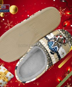 nfl new orleans saints christmas indoor slip on slippers 3 kCYqH