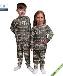nfl new orleans saints family pajamas set 9 X0IT6