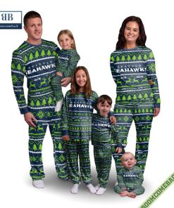 NFL Seattle Seahawks Family Pajamas Set