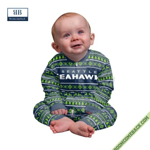 NFL Seattle Seahawks Family Pajamas Set