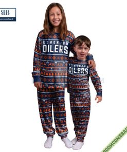 nhl edmonton oilers family pajamas set 7 fYoZg