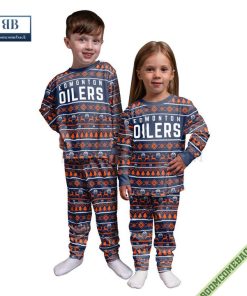 nhl edmonton oilers family pajamas set 9 WsrDk