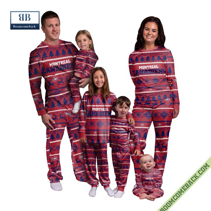 NHL Montreal Canadiens Family Pajamas Set