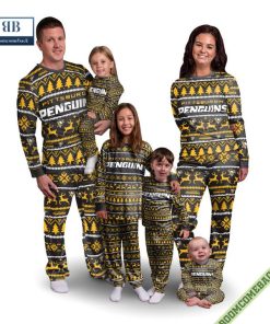 NHL Pittsburgh Penguins Family Pajamas Set