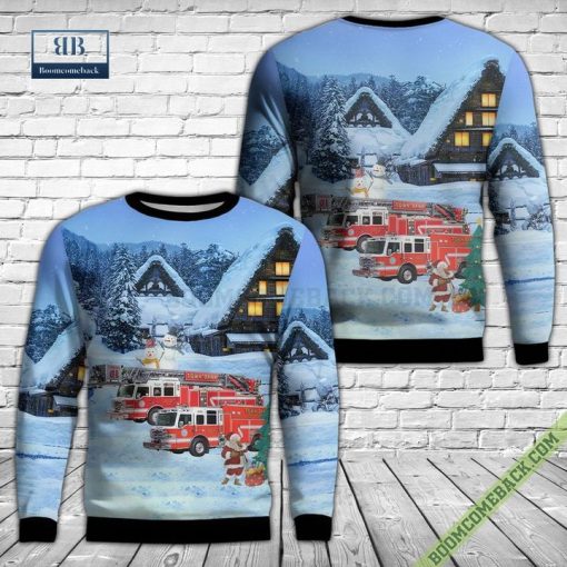 North Cape May, New Jersey, Lower Township Fire District No2 Christmas Sweater Jumper