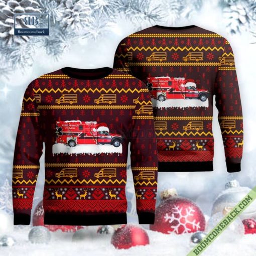 Oklahoma, Rush Springs EMS Christmas Sweater Jumper