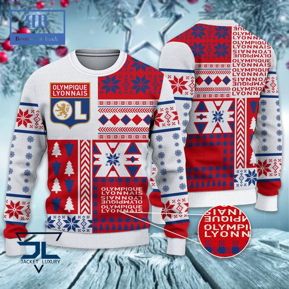 Olympique Lyonnais Ugly Christmas Sweater