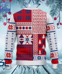 olympique lyonnais ugly christmas sweater 5 o9aJa