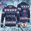 Paris FC Santa Hat Ugly Christmas Sweater