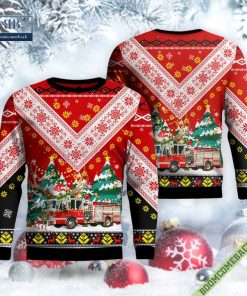 Pennsylvania, Bristol Consolidated Fire Company Ugly Christmas Sweater