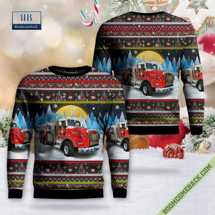 Pennsylvania, Goldsboro Fire Company Ugly Christmas Sweater