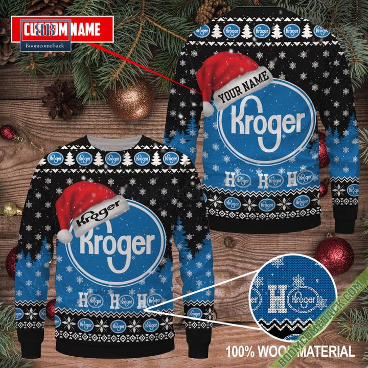 Personalized Kroger Ho Ho Ho Ugly Sweater