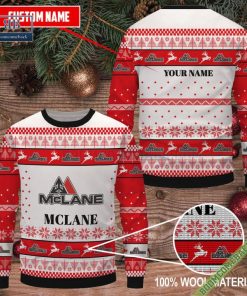 Personalized McLane Company Ugly Christmas Sweater