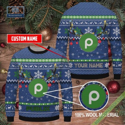 Personalized Publix Christmas Ugly Sweater
