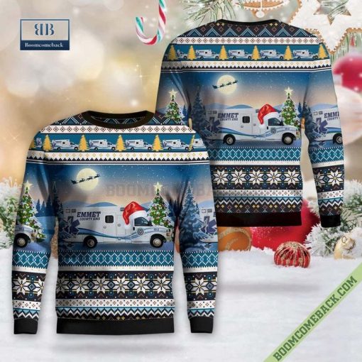 Petoskey, Michigan, Emmet County EMS Ugly Christmas Sweater
