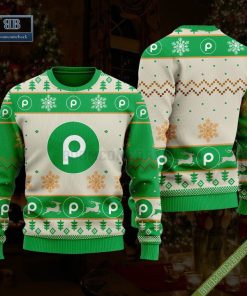 Publix Reindeer 3D Ugly Christmas Sweater