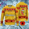 Quevilly Rouen Metropole Santa Hat Ugly Christmas Sweater