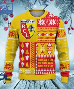 racing club de lens ugly christmas sweater 3 cWRyd
