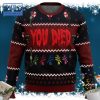 Resident Evil Female Characters Ugly Christmas Sweater