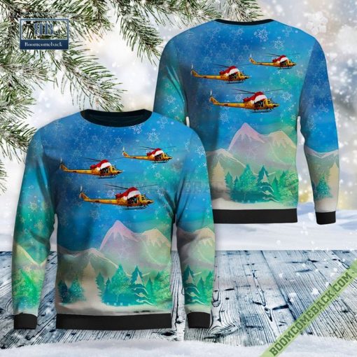 Royal Canadian Air Force Bell CH-146 Griffon Ugly Christmas Sweater