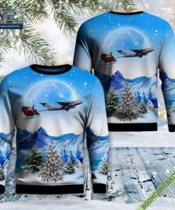 Royal Canadian Air Force Boeing C-17A Globemaster III Ugly Christmas Sweater