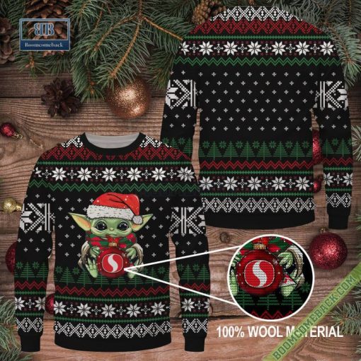 Safeway Baby Yoda Christmas Ugly Sweater