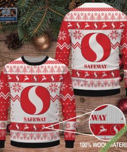Safeway Christmas Pattern Sweater Jumper