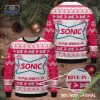 Sonic Drive-In Ugly Christmas Sweater