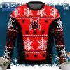 Squid Game Doll Red Light Ugly Christmas Sweater