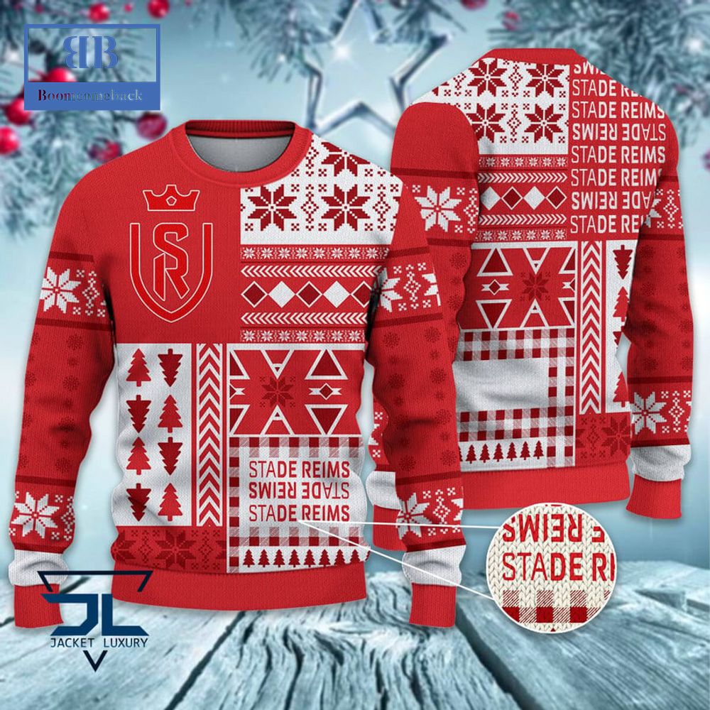 Stade Malherbe Caen Santa Hat Ugly Christmas Sweater