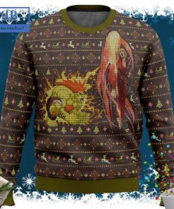 Street Fighter Ken Vs Blanka Ugly Christmas Sweater