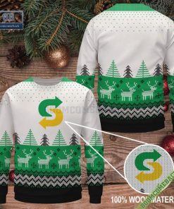Subway 3D Ugly Sweater For Adult And Kid
