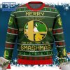 Super Mario Mushroom Ugly Christmas Sweater