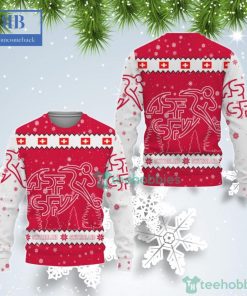 Switzerland National Football Team World Cup 2022 Qatar Style 3 Ugly Christmas Sweater