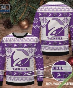 Taco Bell Logo Christmas Ugly Sweater Jumper