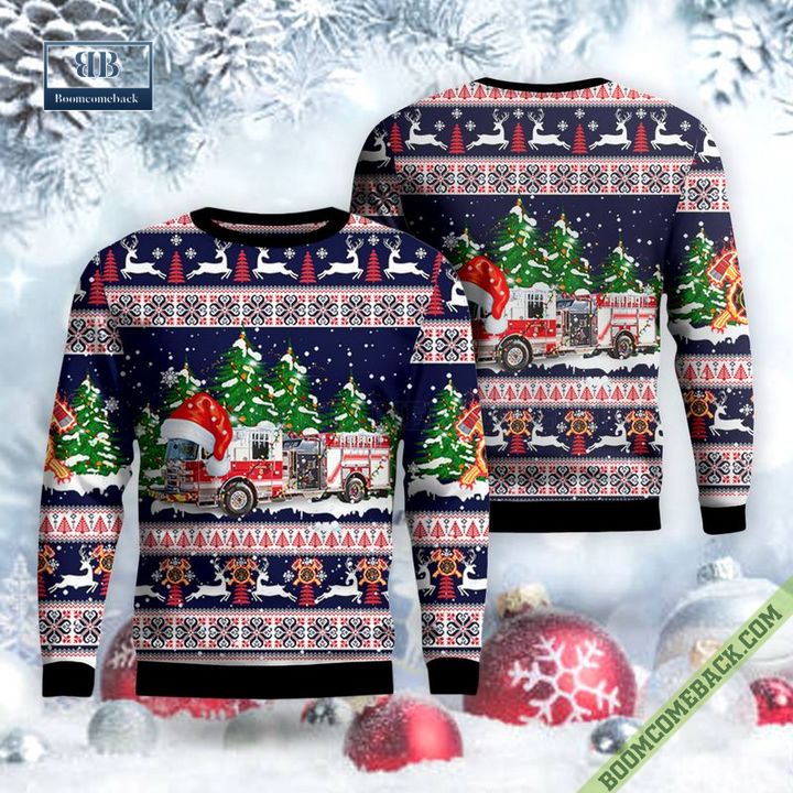 Texas, Del Rio Fire Department Ugly Christmas Sweater