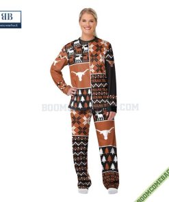 texas longhorns ncaa team family pajamas set 3 wbSD6