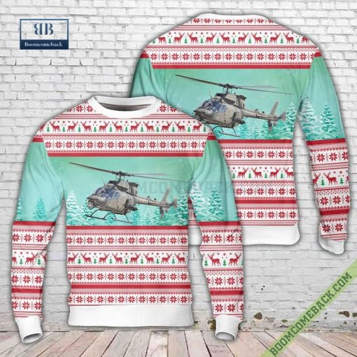 The OH-58F Kiowa Warrior US Army Ugly Christmas Sweater